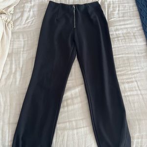 Black flare pants
